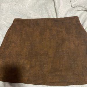 Brown Skirt
